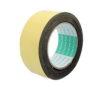 sourcingmap 45mm Width 1mm Thickness Single Side Sponge Foam Tape Black 5 Meter Length for Door Window