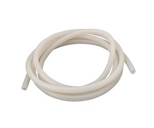 sourcingmap 4mm x 8mm High Temp Resistant Flexible Silicone Tube Hose Pipe 2 Meters Long