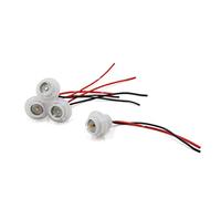 sourcingmap 4pcs 1156 BA15S Car Brake Turn Signal Light Socket Wiring Harness