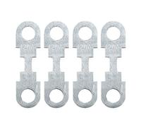 sourcingmap 4pcs 120A Flat Fuse Strip Metal for Car Automobile DC 32V Universal