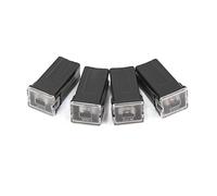 sourcingmap 4pcs 32V 80A Black Plastic Casing Two Terminals Female PAL Fuse