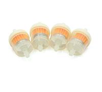 sourcingmap 4pcs 6mm Dia Motorcycle Gasoline Gas Oil Fuel Filter with Magnet
