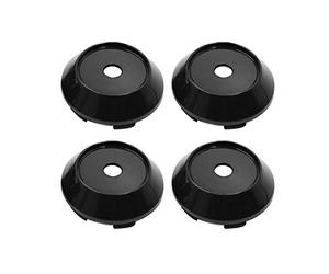 Sourcingmap 4pcs Black 68mm Dia 6 Lugs Car Tire Wheel Center Hub Cap Cover