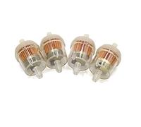 sourcingmap 4pcs Magnetic Motorcycle Gasoline Gas Oil Fuel Filter for 7mm Hose