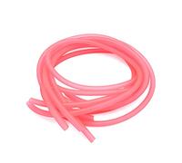 sourcingmap 4Pcs Pink 4.5mm Inner Dia Silicone Oil Hose Fuel Tube Pipe