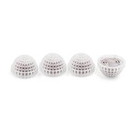 sourcingmap 4pcs Plastic Aquarium Shrimp Fish Tank Moss Ball Holder Live Plant Shaping Decor Filter