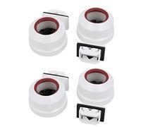 sourcingmap 4Pcs T8/T12 Fluorescent Light Holder G13 Base Single Head Tombstone Lamp Socket AC 500V 2A for LED Fluorescent Tube