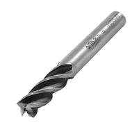 sourcingmap 5/16" x 5/16" 4 Flute Straight Shank HSS Spiral End Mill Milling Cutter
