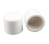 sourcingmap 5 Pcs 20mm Water Pipe Fittings PVC Slip End Caps Covers White