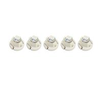 sourcingmap 5 Pcs T3 1-LED Red Dashboard Dash Lamp Indicator Light Bulb Interior