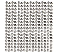 Sourcingmap 500pcs 4mm Inner Dia 201 Stainless Steel Eyelet Grommets Kit w Washer for Leather Canvas Clothes Shoes