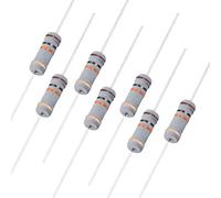 Sourcingmap 50Pcs 10K Ohm Resistor, 2W 5% Tolerance Carbon Film Resistors, 4 Bands for DIY Electronic Projects and Experiments