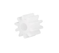 sourcingmap 50pcs Plastic Gears White 10 Teeth Model 102A Reduction Gear Plastic Worm Gears for RC Car Robot