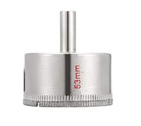 Sourcingmap 53mm Diamond Coated Glass Hole Saw Drill Bits for Ceramic Tile Marble Rock Porcelain Bottles Pots Brick