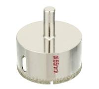 Sourcingmap 55mm Diamond Coated Glass Hole Saw Drill Bits for Ceramic Tile Marble Rock Porcelain Bottles Pots Brick