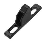 Sourcingmap 55mm x 9mm x 19mm Zinc Alloy Sliding Door Window Lock Keeper Black