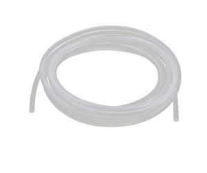 Sourcingmap 5M Length 4mm x 6mm Transparent Silicone Rubber Tubing Hose Pipe