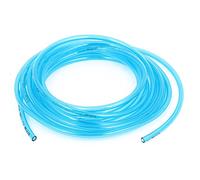 sourcingmap 5Meter 4mm Inner Dia 6mm OD Gas Petrol PU Line Tube Hose Clear Blue
