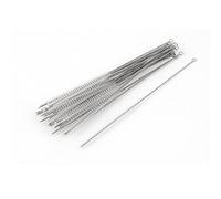 Sourcingmap 5mm Dia Bristle Test Tube Bottle Cleaning Brush Cleaner 16cm 25Pcs