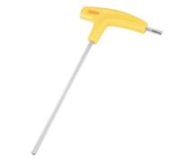 Sourcingmap 5mm Metric Long Arm T-Handle Hex Key Wrench Chrome Finish