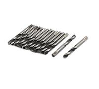 Sourcingmap 5mmx56mm M42 HSS 2-Flute Pilot Drilling Drill Bits 15pcs for Hole Saw Arbor