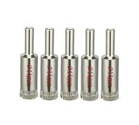 sourcingmap 5Pcs 14mm Diamond Coated Hole Saw Drill Bits for Glass Ceramic Tile Marble Rock Porcelain Bottles Pots Brick