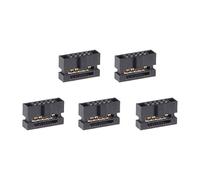 Sourcingmap 5Pcs 2x5Pin 1.27mm Pitch Double Rows Straight Connector IDC FC Ejector Header