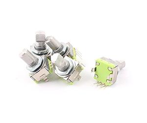 sourcingmap 5pcs 7.5mm Rotary Encoder Switch Electronic Components