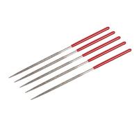 Sourcingmap 5pcs Round Diamond Needles File 2mm x 100mm 150 Grit for Metal Glass Wood Stone Grinding Polishing Engraving