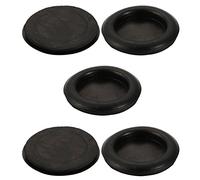 Sourcingmap 5pcs Wire Protective Grommets Black Rubber 55mm Dia Single Side Grommets