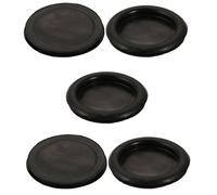 Sourcingmap 5pcs Wire Protective Grommets Black Rubber 70mm Dia Single Side Grommets