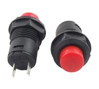 Sourcingmap 5Pcs x Momentary Dash N/O Push-Button Switch Car/Boat/Truck 3A / 125V; 1.5A / 250V