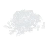 sourcingmap 6.3 mm Female Spade Wire Terminal Connector Insulated Cap Sleeve, 120 Pieces