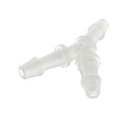 Sourcingmap 6.5mm Hole Dia Plastic Y Shaped 3 Way Air Oxygen Valves Tube Connector Clear