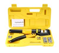 Sourcingmap 6 Ton Hydraulic Wire Cable Lug Terminal Crimpers Crimping Tool 8 Dies YQK-70
