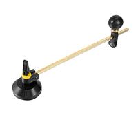 Sourcingmap 60cm Adjustable Compasses Type Glass Circle Circular Cutter with Suction Cup