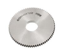 Sourcingmap 60mm OD 4mm Thickness 72T HSS Circular Slitting Saw Blade