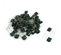 Sourcingmap 60PCS 47000pF 0.047uF 100V Metalized Poly Film Capacitors