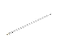 Sourcingmap 62cm Long 4 Sections Radio Control AM FM TV Telescopic Antenna