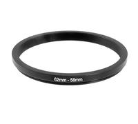 Sourcingmap 62mm-58mm 62mm to 58mm Black Ring Adapter for Camera