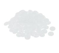 sourcingmap 6mm Phillips 17mm Head Dia Screw Plastic Cap Cover Translucent 100PCS