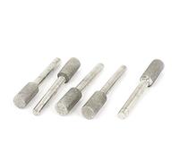 Sourcingmap 6mm Shank 10mm Dia Cylinder Head Grinding Diamond Mounted Point 5pcs