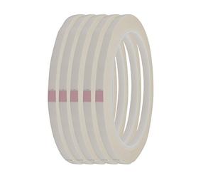 sourcingmap 6mm Width 50m Long Single Sided Strong Self Adhesive Mylar Tape White 5pcs