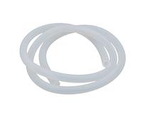 sourcingmap 6mm x 10mm High Temp Resistant Silicone Rubber Tube Hose Pipe Transparent 1 Meter Long