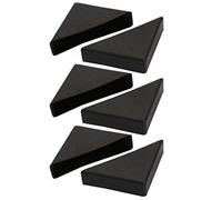 sourcingmap 6pcs 55mmx55mm Plastic Table Desk Corner Guard Protector Fit for 15mm Thickness
