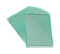 Sourcingmap 7x9cm Single Sided Universal Printed Circuit Board for DIY Soldering Green Thickness 1.6mm 10pcs