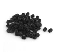 Sourcingmap 8#-32x3/16inch Hex Socket Set Cap Point Grub Screws 100pcs