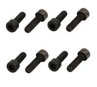 sourcingmap 8.8 Grade M6x20mm Full Threaded Hex Socket Drive Left Hand Thread Bolt 8pcs