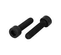 Sourcingmap 8.8 Grade M6x25mm Full Threaded Hex Socket Drive Left Hand Thread Bolt 2pcs