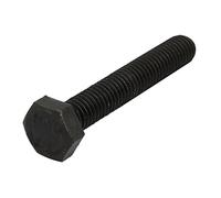 Sourcingmap 8.8 Grade M8x50mm Full Threaded Left Hand Thread Hex Head Bolt